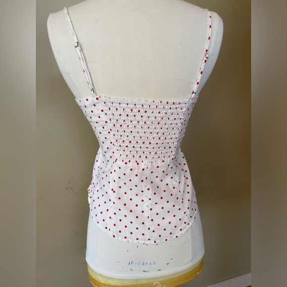 Anthropologie Maeve Polka Dot Tank Top - Picture 2 of 9